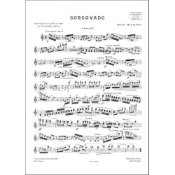 Saudades Do Brazil N 4 Corcovado Violon-Piano